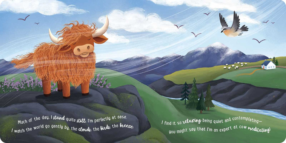 I Love Being a Highland Cow // Padded Board Book