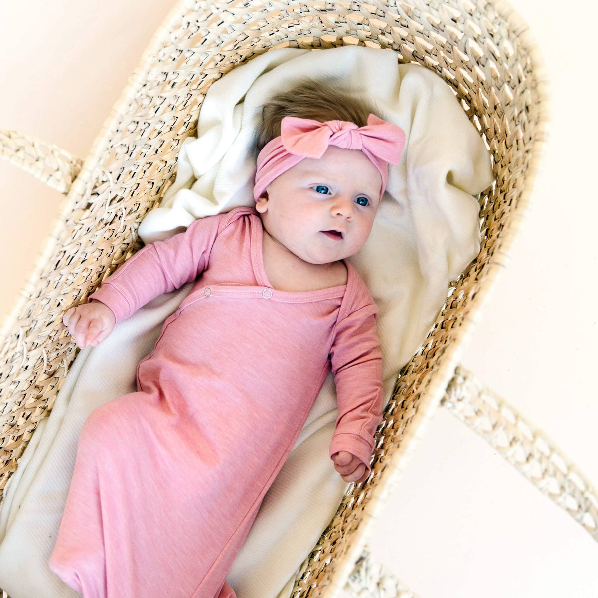 Newborn Knotted Gown // Darling