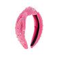 Raspberry Rhinestone Headband - Kids Hair Accessories