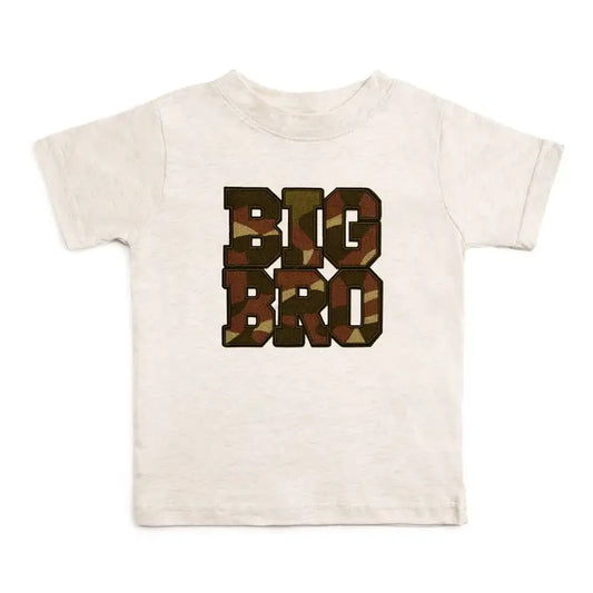 Big Bro Camo Patch Short Sleeve Shirt - Family Fun
