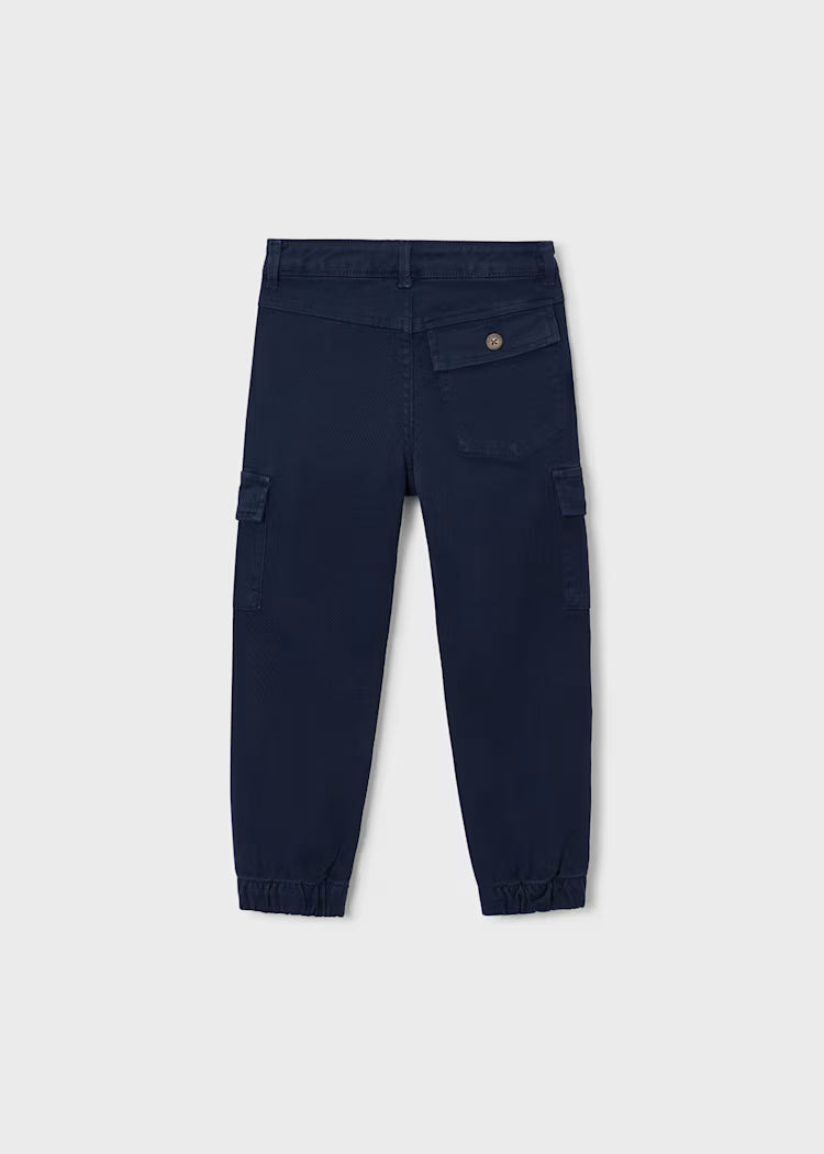 Structured Cargo Pants // Navy 4509-52