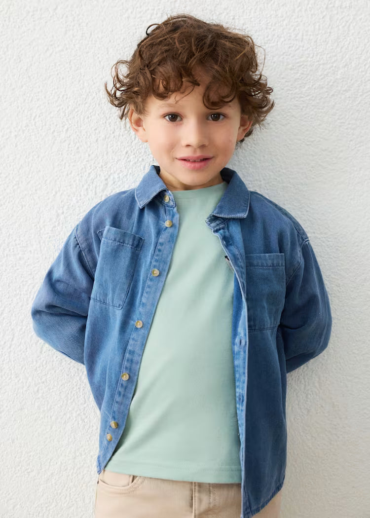 Denim Button Down // 4103-02