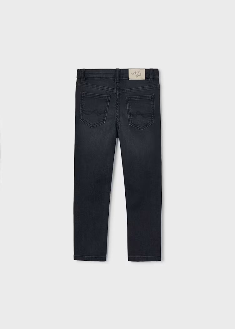 Black Denim Jeans // 4516-67