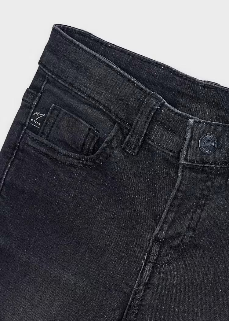 Black Denim Jeans // 4516-67