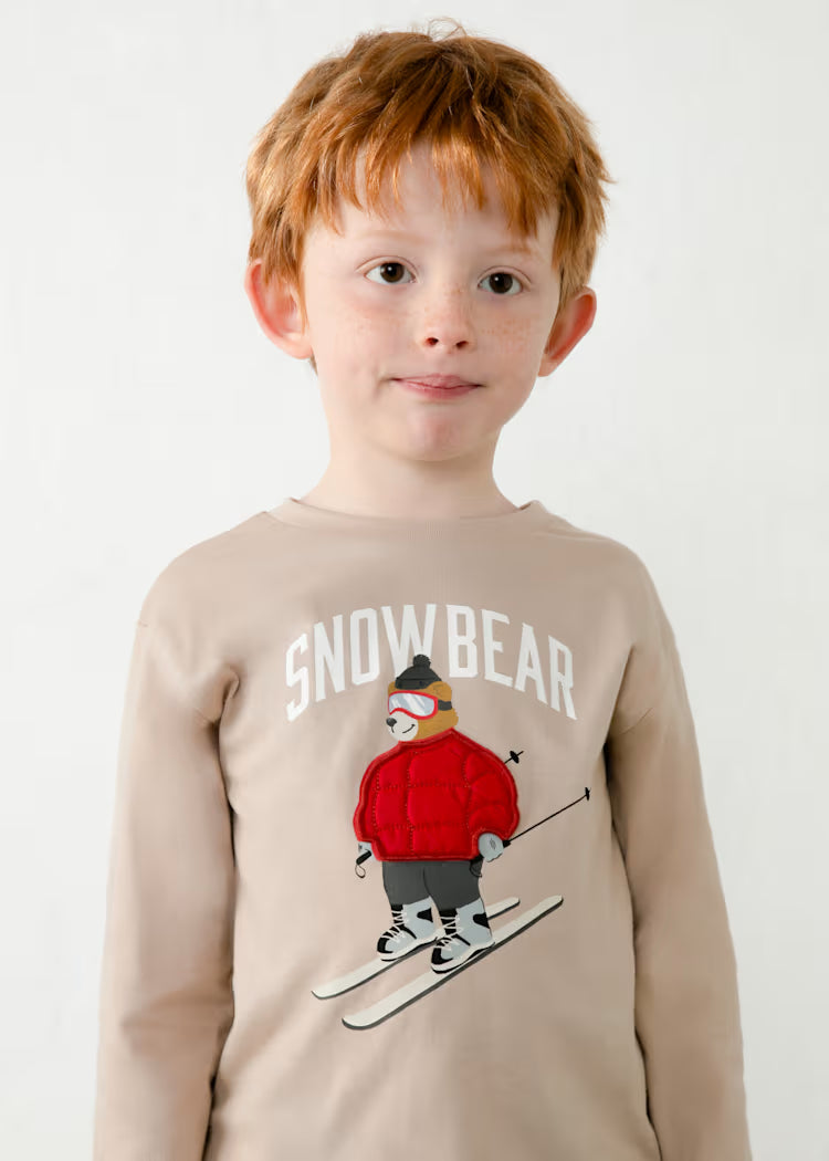 Snow Bear Graphic Tee // 4023-72