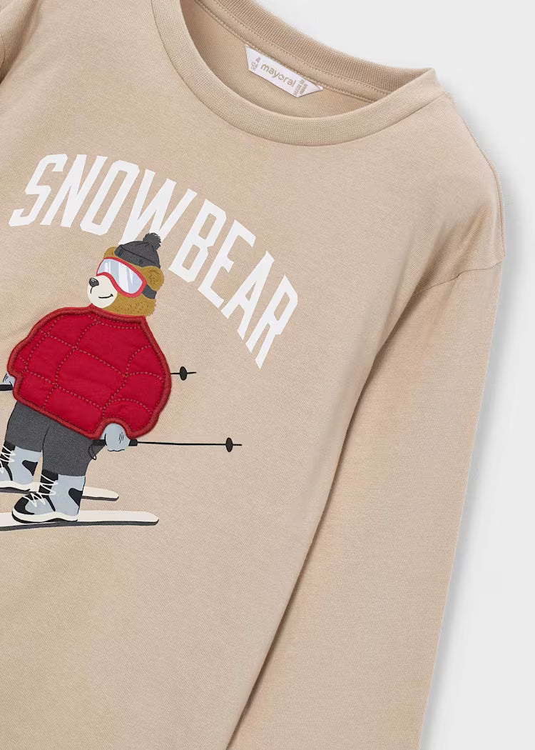 Snow Bear Graphic Tee // 4023-72
