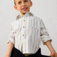 Stripe Button Down Shirt // 4144-93