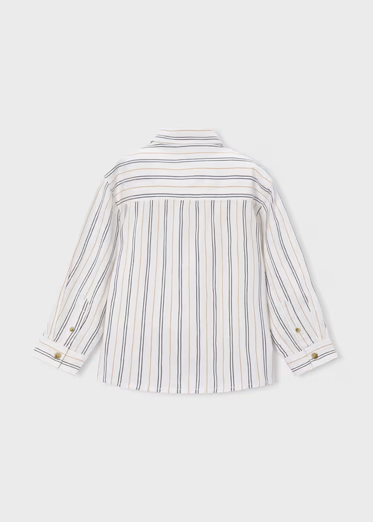 Stripe Button Down Shirt // 4144-93