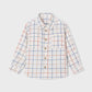 Plaid Button Down Shirt // 4144-094