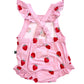 Hadley Bubble Romper // Strawberries