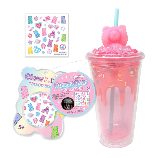Gummy Bear Hydration, Pink (16.9 FL.OZ/500 mL)
