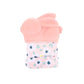 Baby pink bunny teething mit