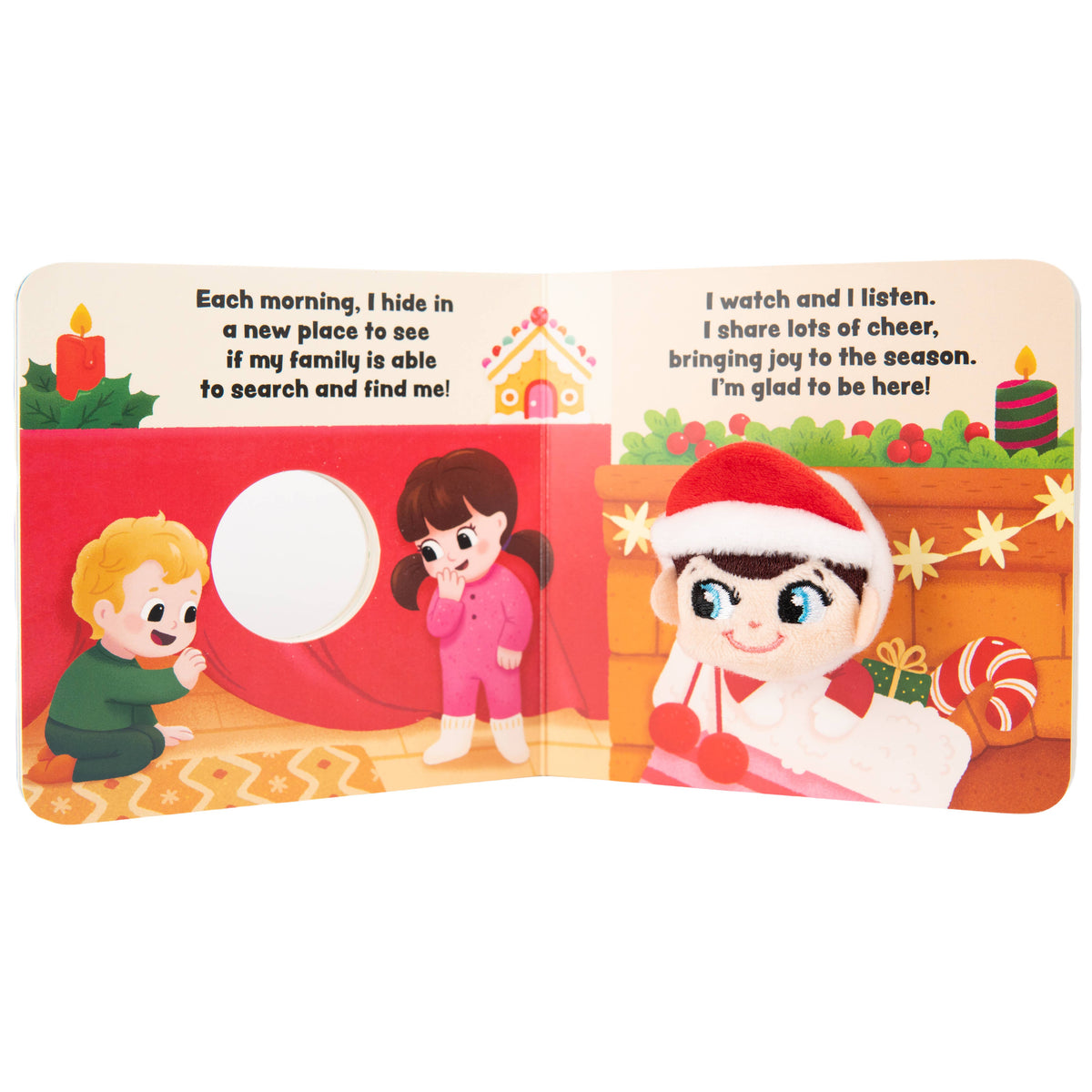 Elf on the Shelf Hello, Scout Elf! Puppet Book