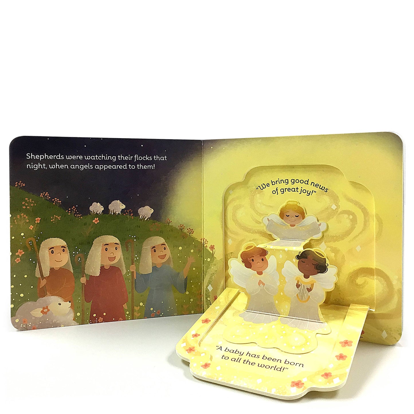 First Christmas Lift-a-Flap Baby Jesus Board Book