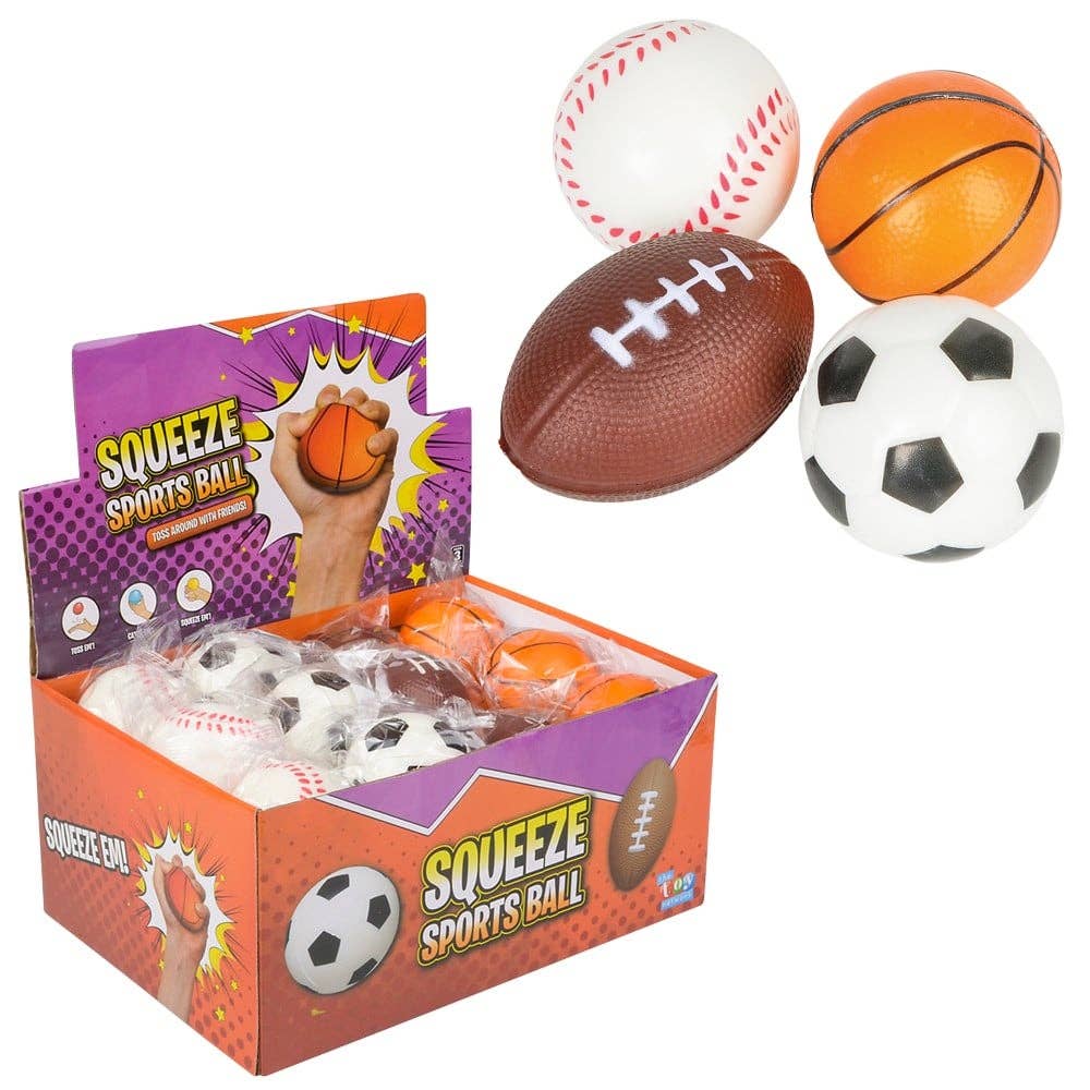 sports theme stress ball