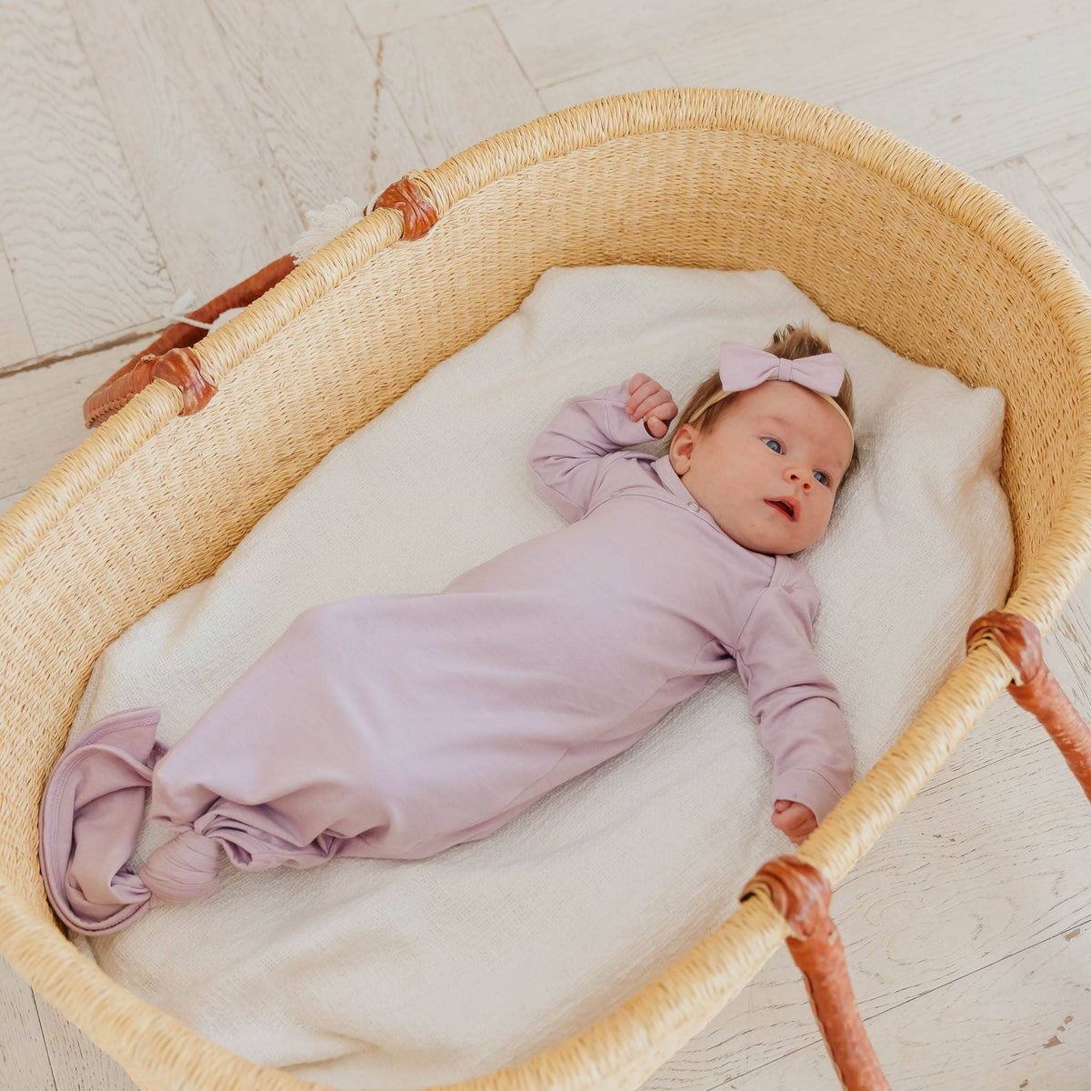 Newborn Knotted Gown // Lily