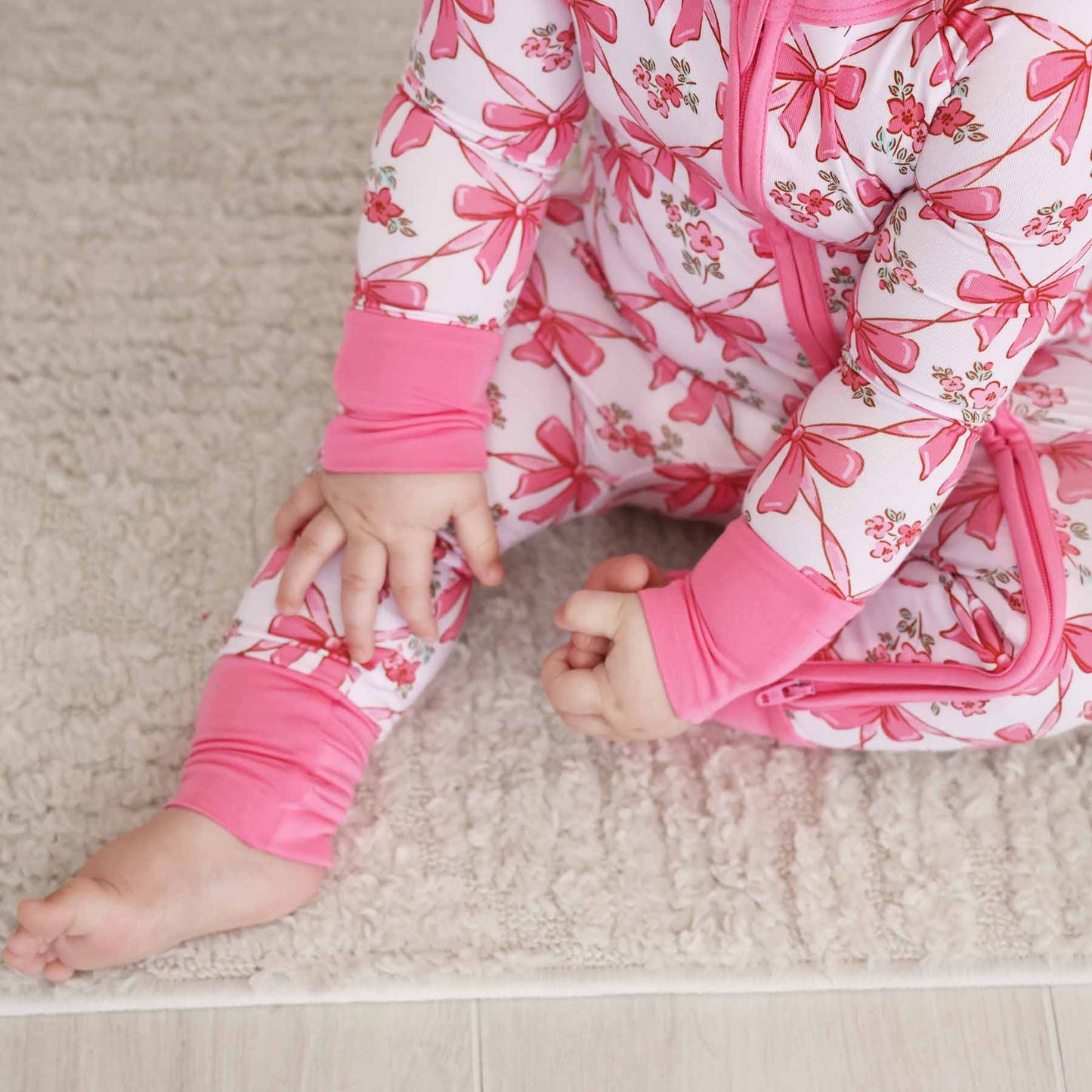 Bow Besties Convertible Zip Romper