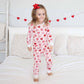 Sweet Like Candy Two Piece Pajama Set | Pink