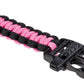 Outdoor Discovery Survival Bracelet With Whistle