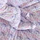 Leighton's Lavender Ruffle Zipper Footie