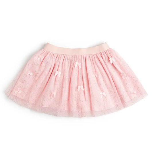 Blush Bow Tutu Skirt