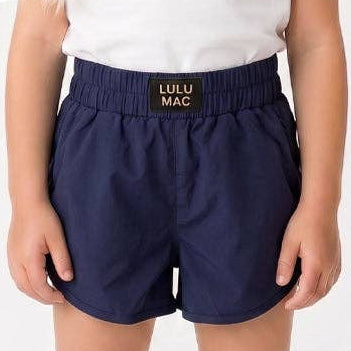 Lulu Mac Toddler Short // Navy