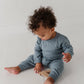 Soft Knit Baby Set // Slate