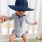 Navy Swim Hat