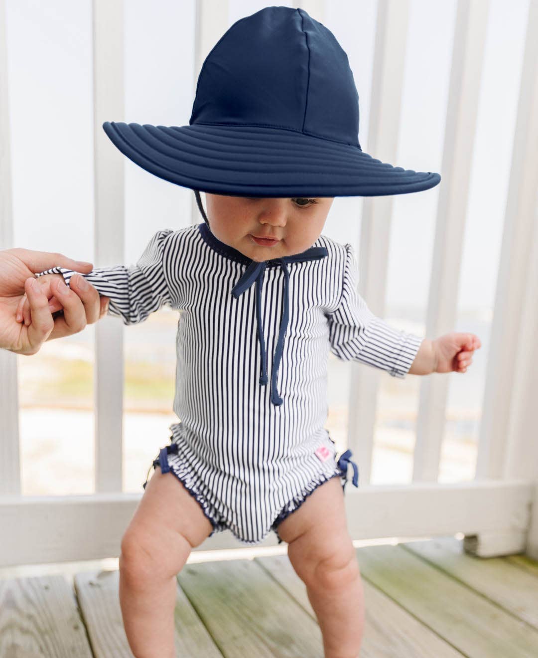 Navy Swim Hat