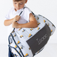 Boys Nap Mat - Construction On Grey