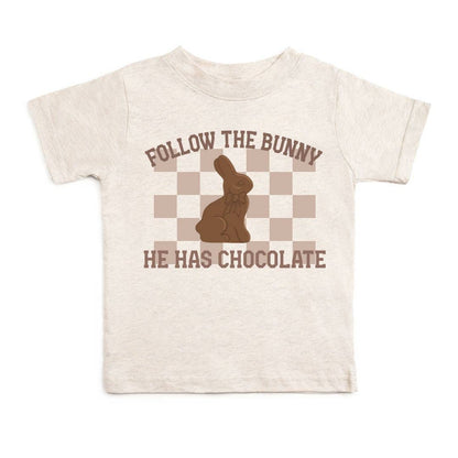 Easter Chocolate Bunny Short Sleeve T-Shirt - Boys Clothing