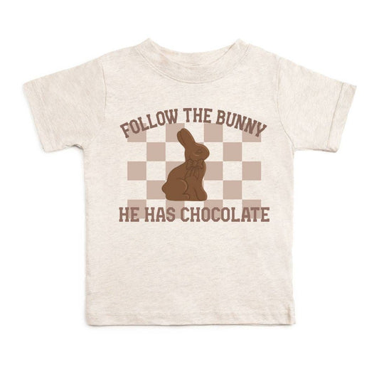 Easter Chocolate Bunny Short Sleeve T-Shirt - Boys Clothing
