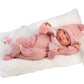 Newborn Doll Jessa with Cushion (15.7")
