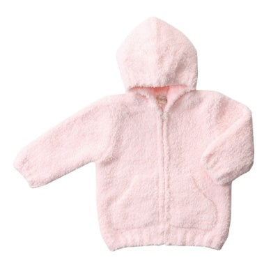 Chenille Hoodie // Pink