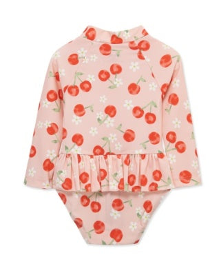 Cherry 1 Piece Rashguard