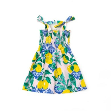 Santorini Citrus Dress