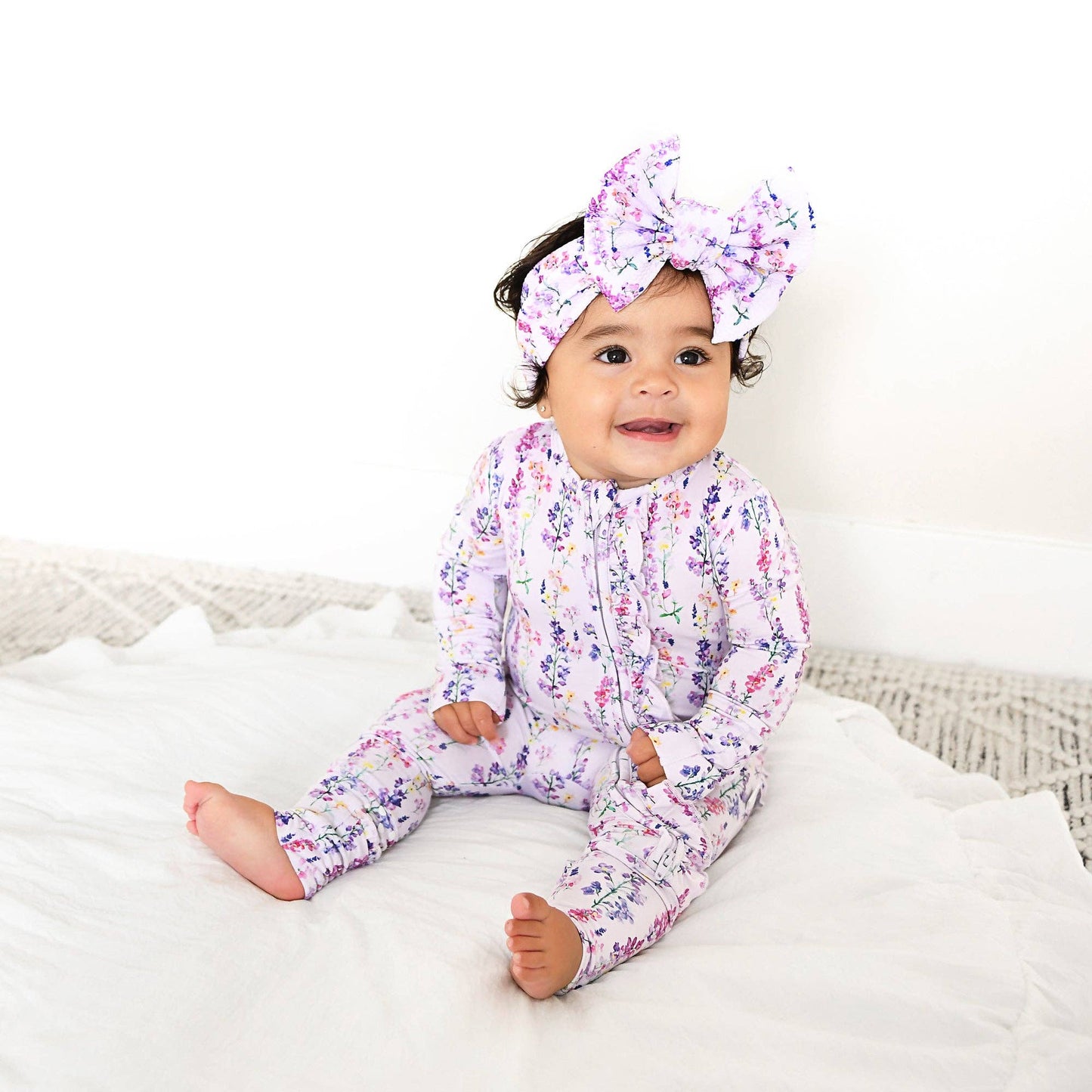 Avani Ruffle Zip Bamboo One Piece