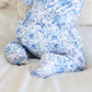 Betsy's Blooms Ruffle Zipper Footie