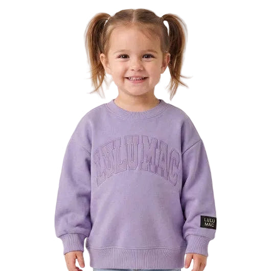 Lulu Mac Toddler Sweatshirt // Lavender