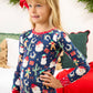 SoftSnooze™ Kids Bamboo Viscose Giddy Up Santa Western Christmas Long Sleeve Pajama Set