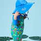 Kids Sonic Blue Sun Protective Hat