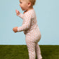 SoftSnooze™ Baby Cotton Modal Football Frenzy Footed One Piece Pajama