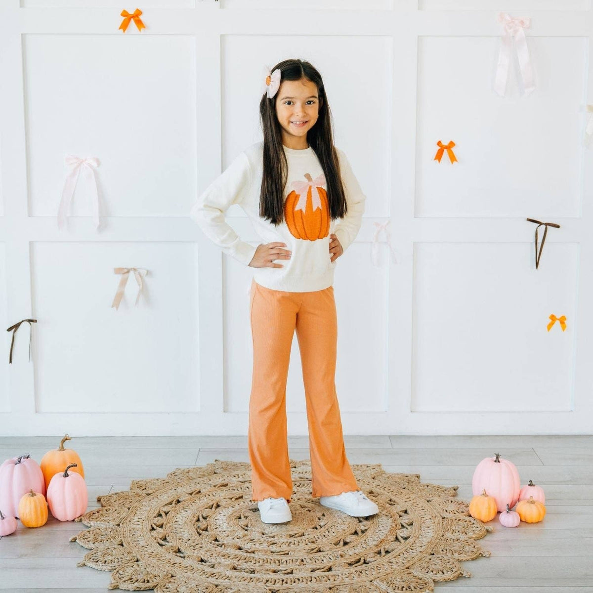 Coquette Pumpkin Sweater