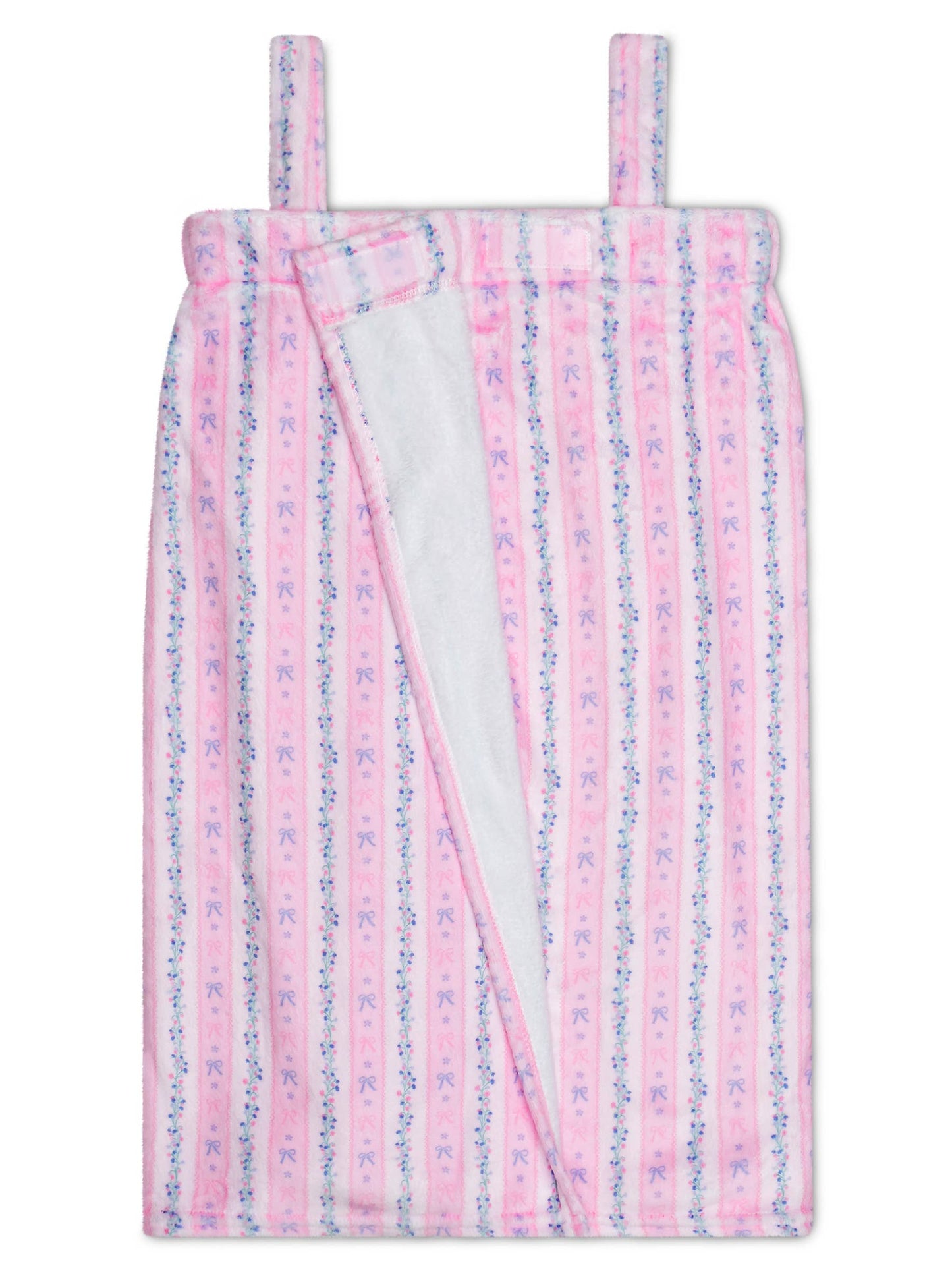 Floral Stripes Spa Wrap // Youth Medium/Large (10-14)