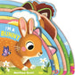 Children's book cover with a bunny and rainbow design, featuring the text 'I'm a Bunny' by Matthew Scott.