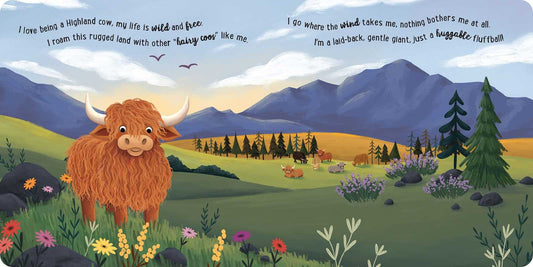 I Love Being a Highland Cow // Padded Board Book
