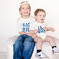 Big Bro Embroidered Patch Short Sleeve T-Shirt - Family Fun