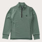Green Stripe Performance 1/4 Zip