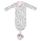 Newborn Knotted Gown // Josie