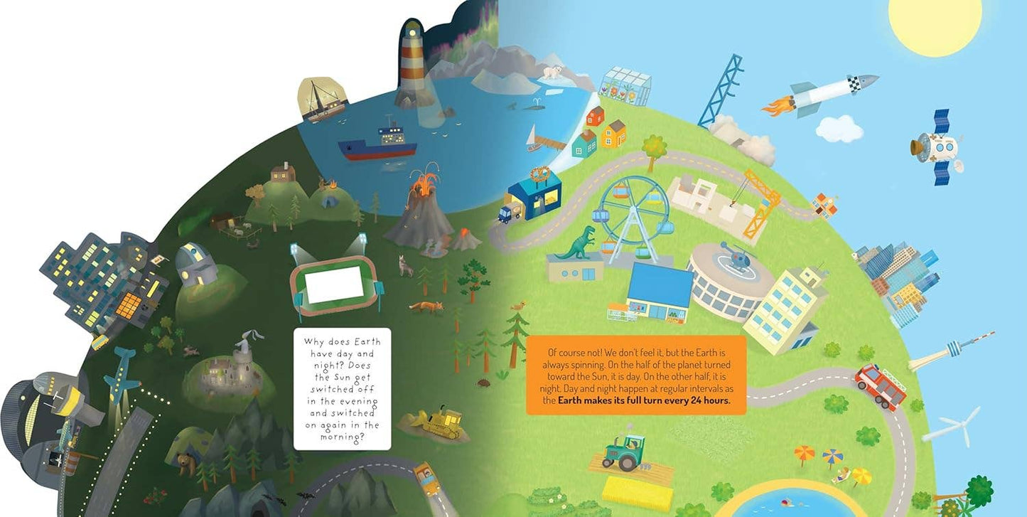 My First Exploring Earth - Layered Board Book for Kids